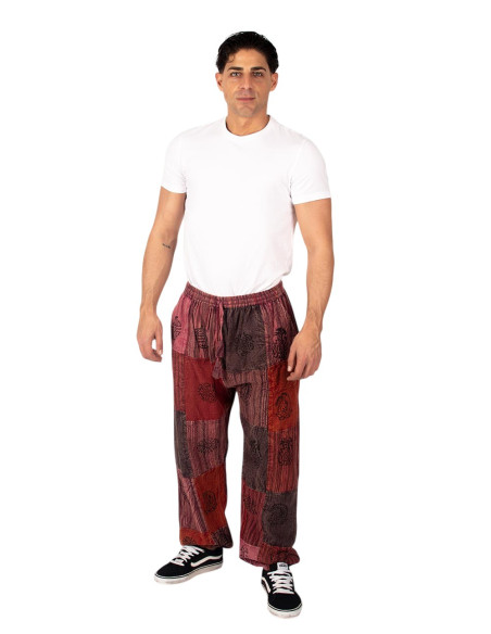 Kimago unisex patchwork harem pants, assorted colors