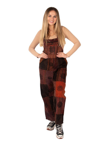 Handmade patchwork unisex jumpsuit | Kimago
