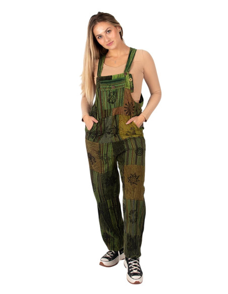enterito-etnico-algodon-unisex-verde