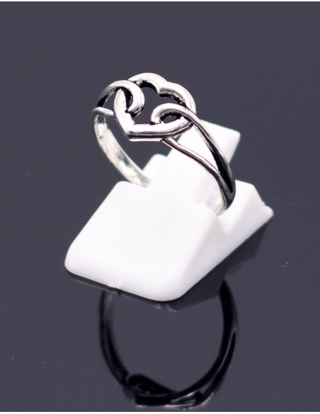 Handmade heart ring