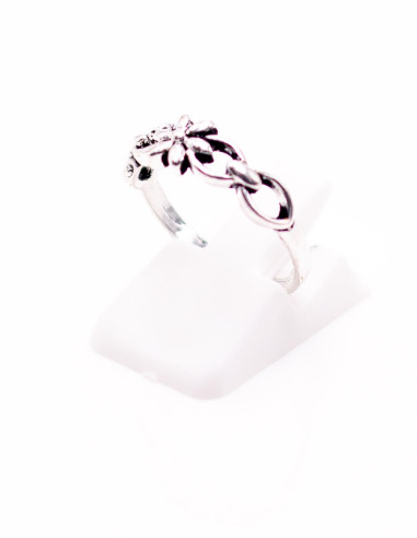 Ethnic silver ring