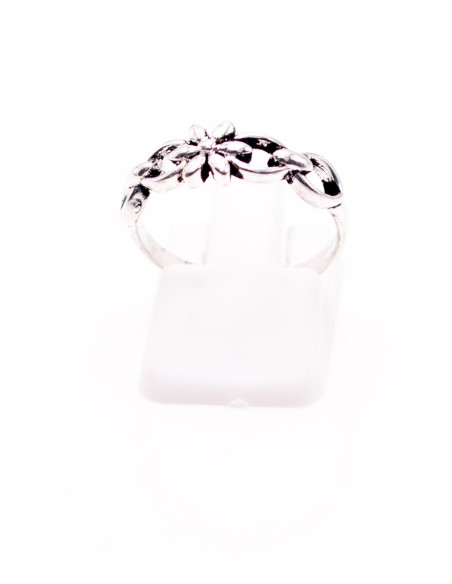 Ethnic silver ring