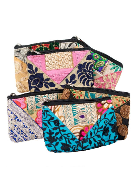 Medium patchwork coin purse