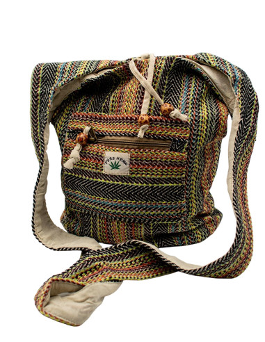 Hippie hemp shoulder bag