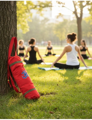 Om yoga bag cotton