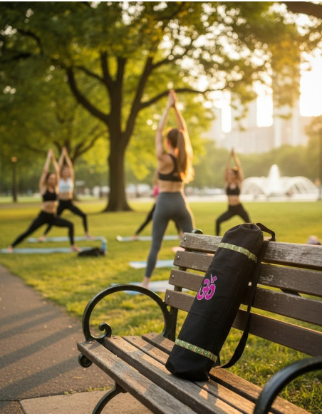 Om yoga bag cotton