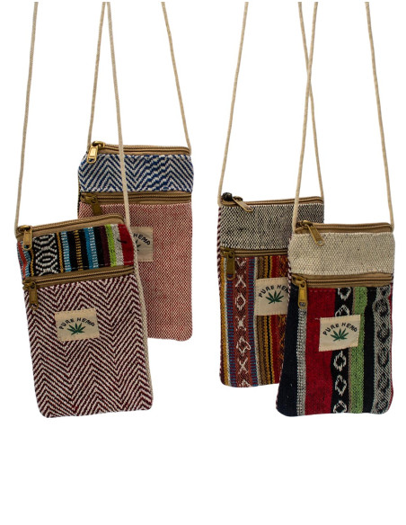 Mobile hemp shoulder bag