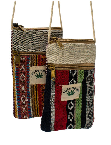 Mobile hemp shoulder bag
