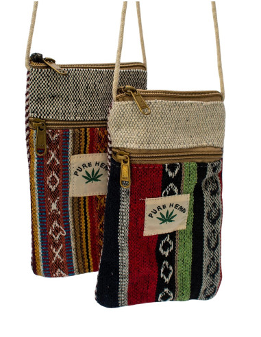Mobile hemp shoulder bag
