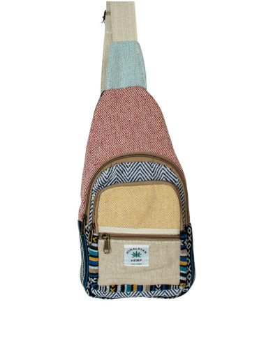 Boho hemp backpack