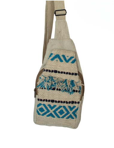 Ethnic cotton backpack