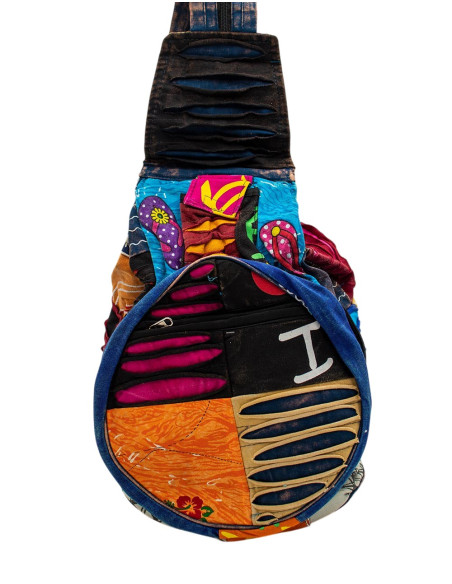 Boho patchwork backpack