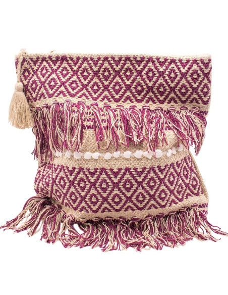 bolso-bohemio-colorido-pompones-flecos-relieve