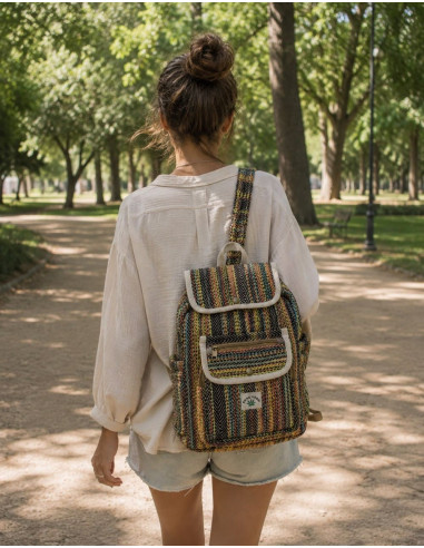 mochila-mediana-canamo-artesanal-india