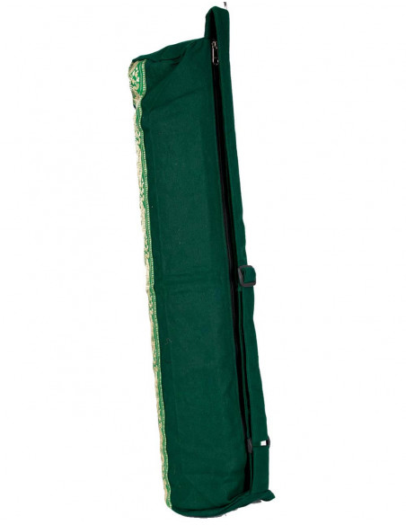 Cotton Yoga Mat Bag with Zipper | Kimago