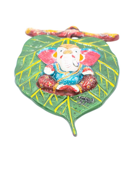 Ganesha Metal Picture with Relief | Kimago