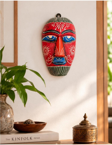 Handmade Decorative Mask with Hand Painted...