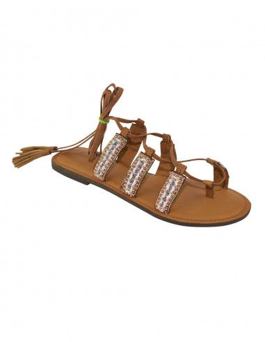 Greek style hippie sandal