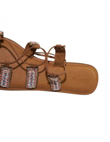 Greek style hippie sandal