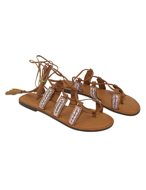 Greek style hippie sandal