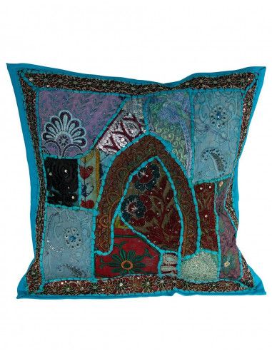 funda-cojin-celeste-bordado-india